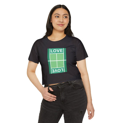 LOVE 3 - Tennis Crop Top - GRANDSLAM PH