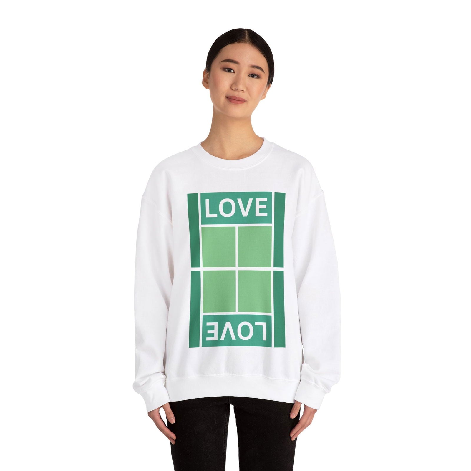LOVE 3  - Tennis Sweatshirt - GRANDSLAM PH