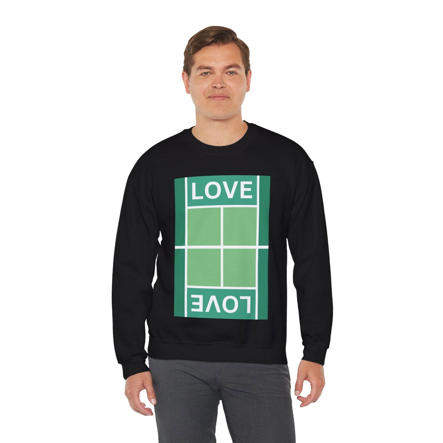 LOVE 3  - Tennis Sweatshirt - GRANDSLAM PH