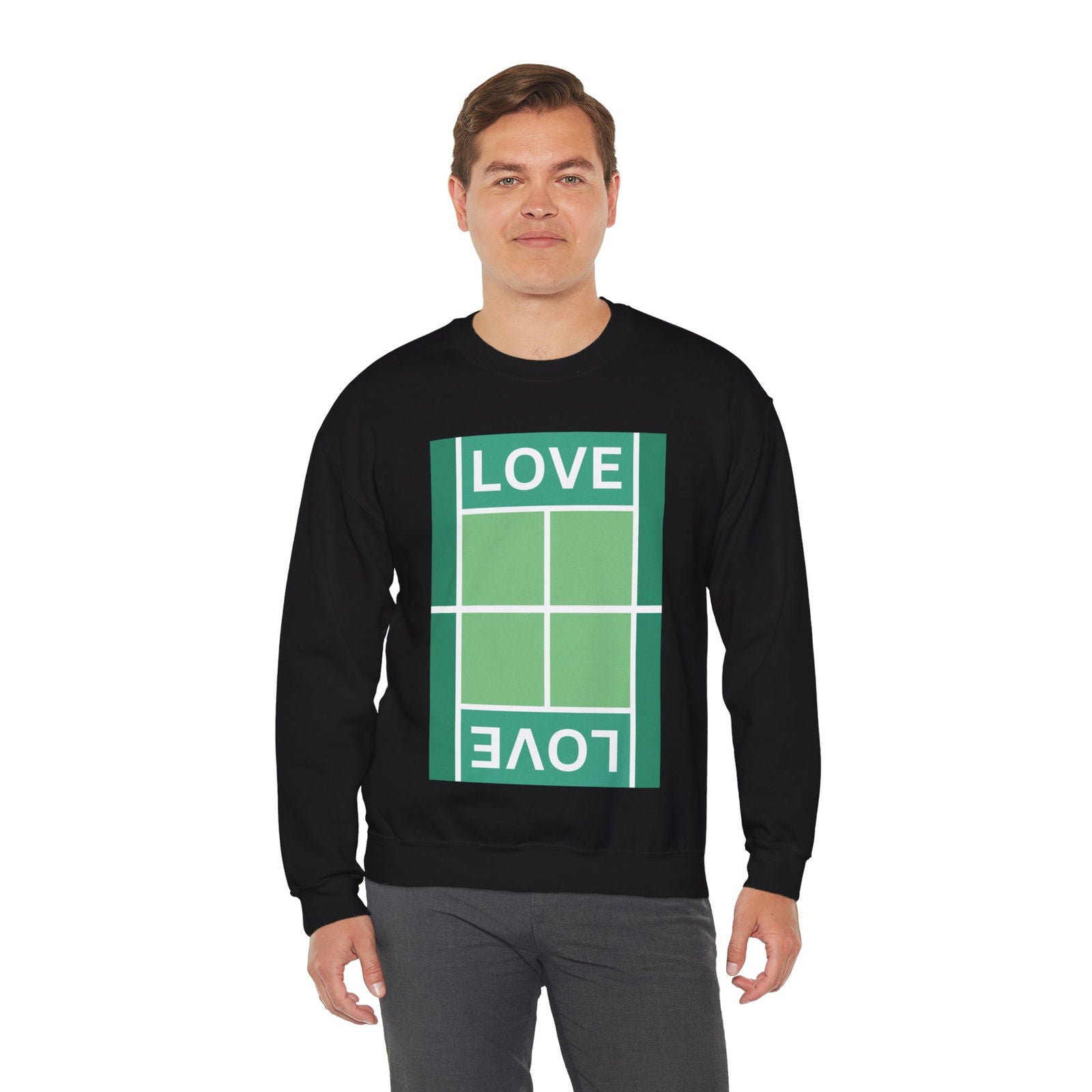 LOVE 3  - Tennis Sweatshirt - GRANDSLAM PH