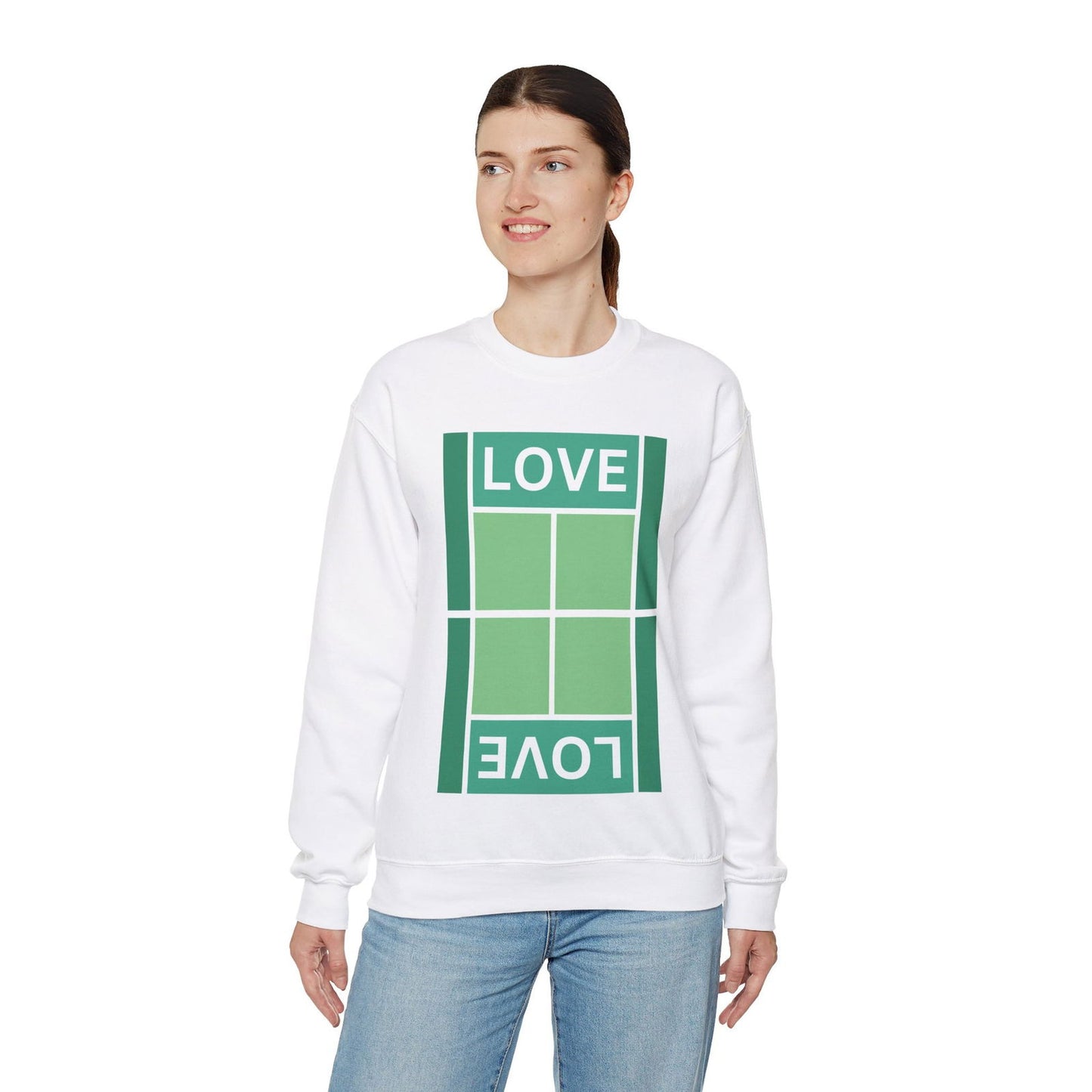 LOVE 3  - Tennis Sweatshirt - GRANDSLAM PH