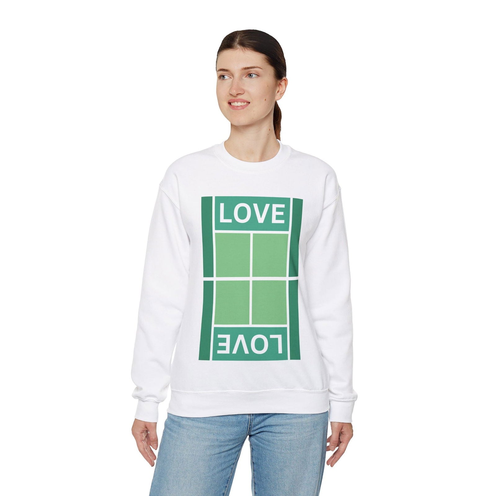 LOVE 3  - Tennis Sweatshirt - GRANDSLAM PH