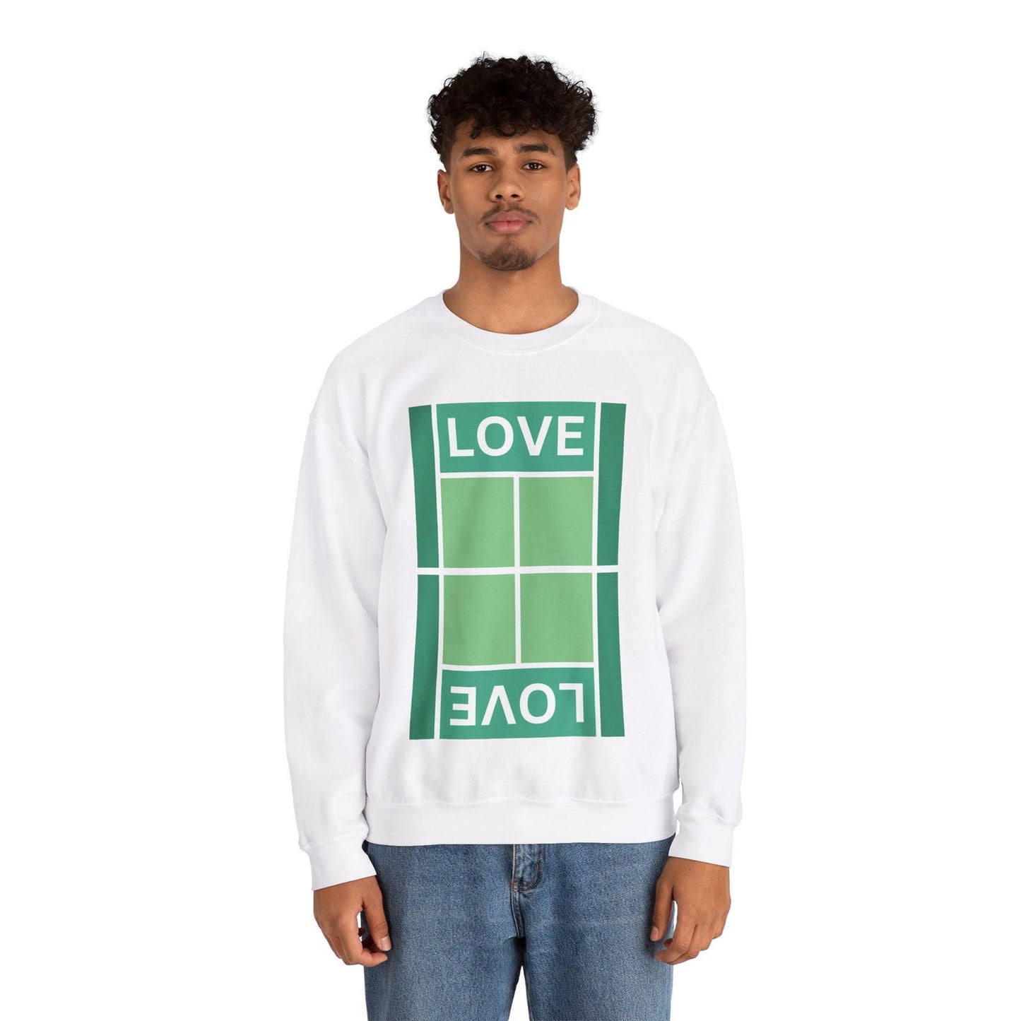 LOVE 3  - Tennis Sweatshirt - GRANDSLAM PH
