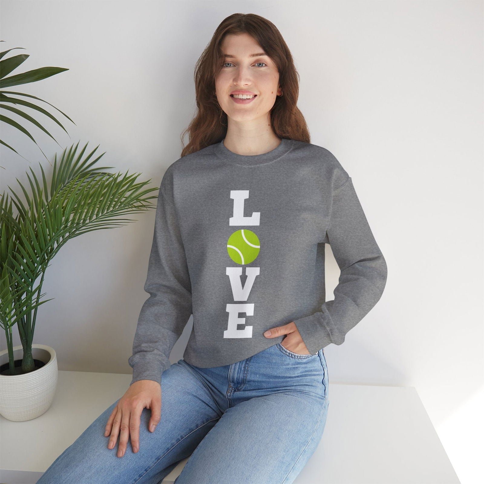 LOVE 7 - Tennis Sweatshirt - GRANDSLAM PH