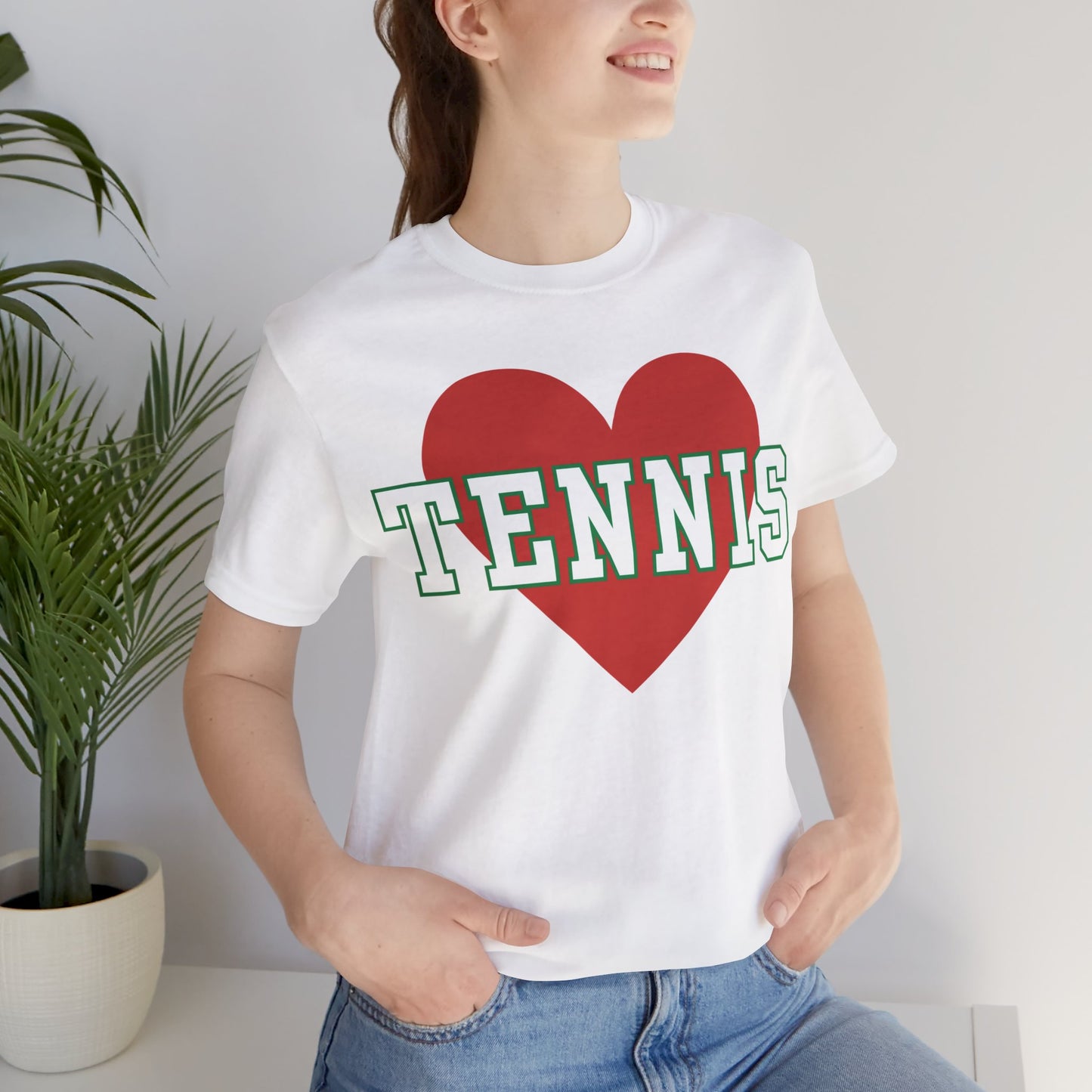 HEART TENNIS - Tennis Basic Tee