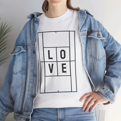 LOVE 4 - Tennis Basic Tee