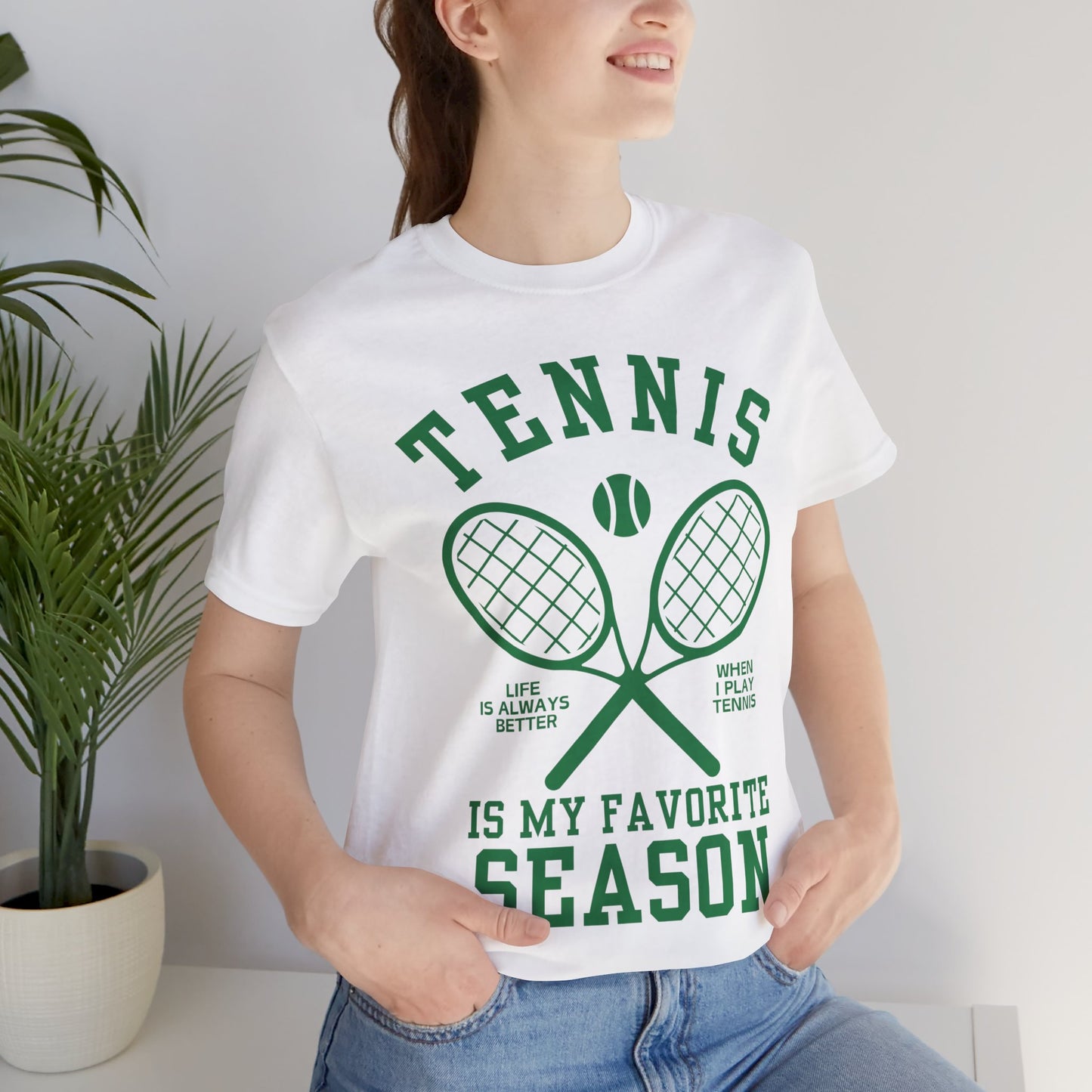 TENNIS SEASON - Tennis Basic Tee