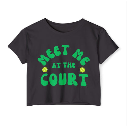 MEET ME AT THE COURT - Crop Top - GRANDSLAM PH