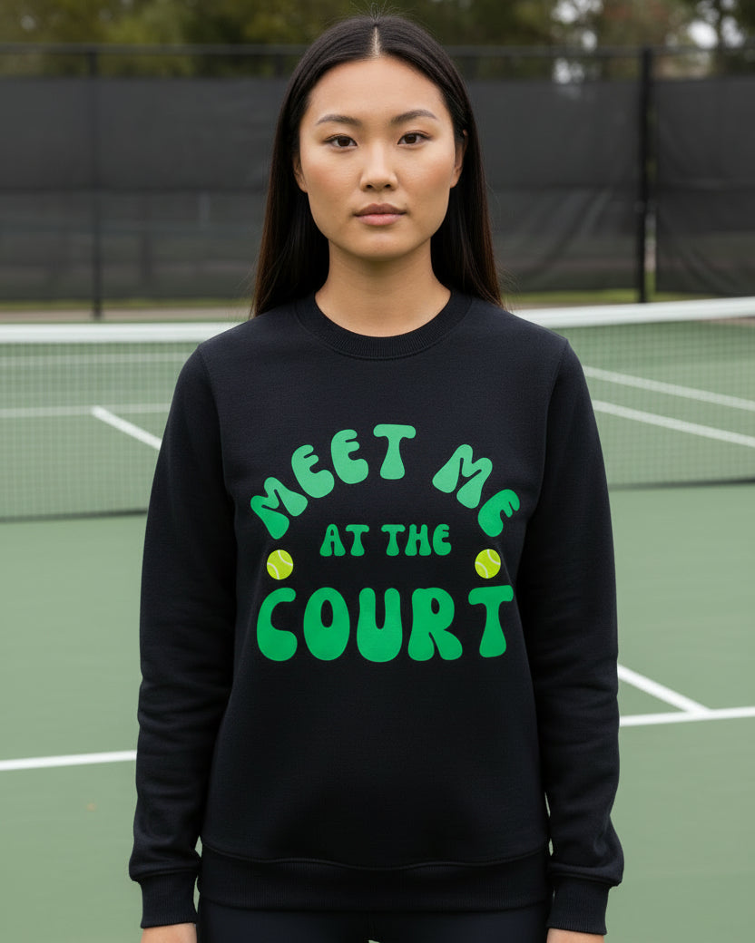 MEET ME AT THE COURT SWEATSHIRT - GRANDSLAM