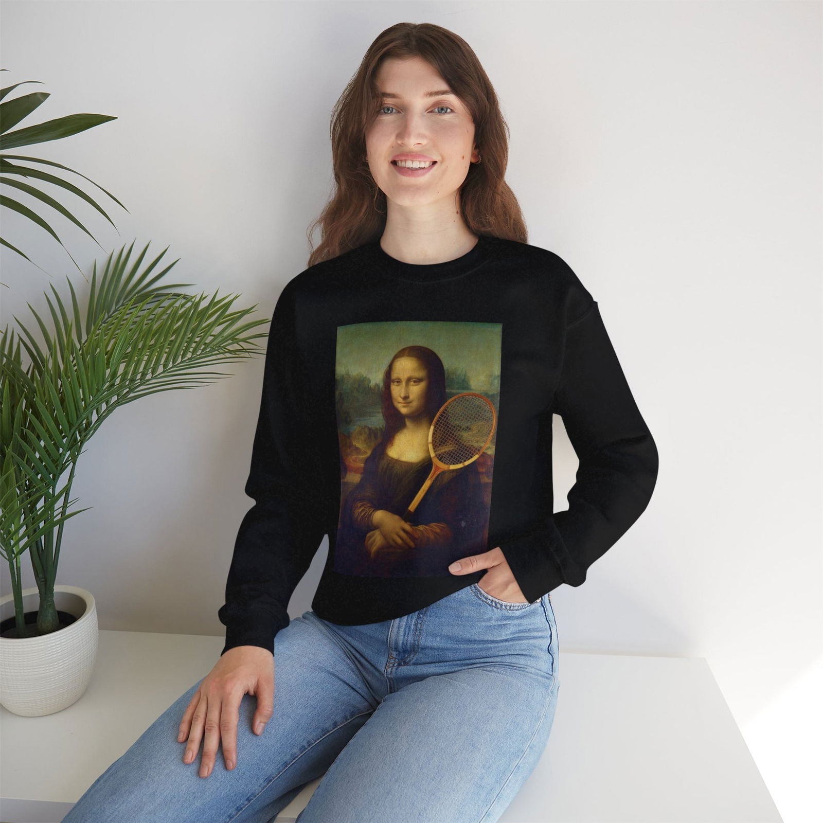 MONA LISA - Tennis Sweatshirt - GRANDSLAM PH