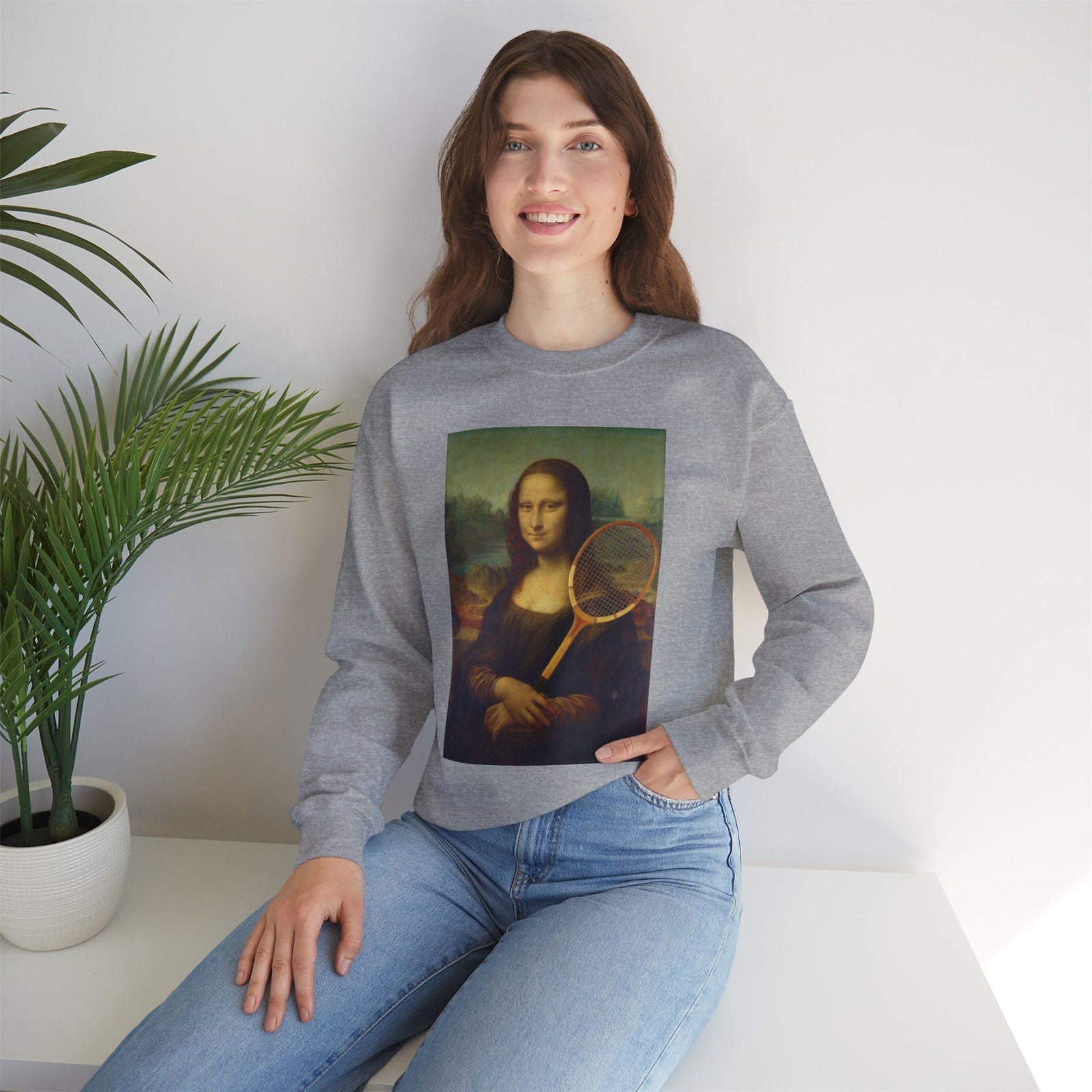 MONA LISA - Tennis Sweatshirt - GRANDSLAM PH
