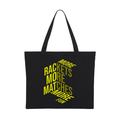 MORE RACKETS - Tennis (Tote Bag)