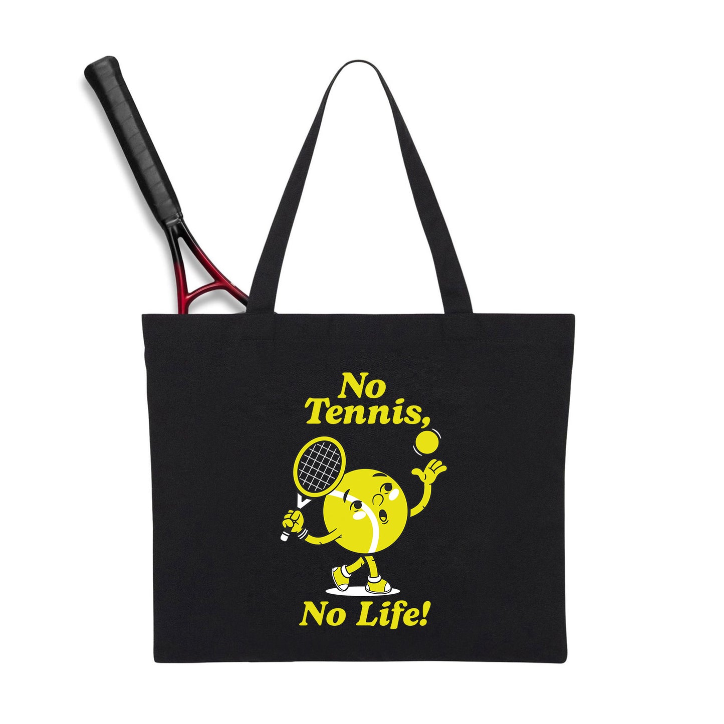 NO TENNIS, NO LIFE - Tennis (Tote Bag)