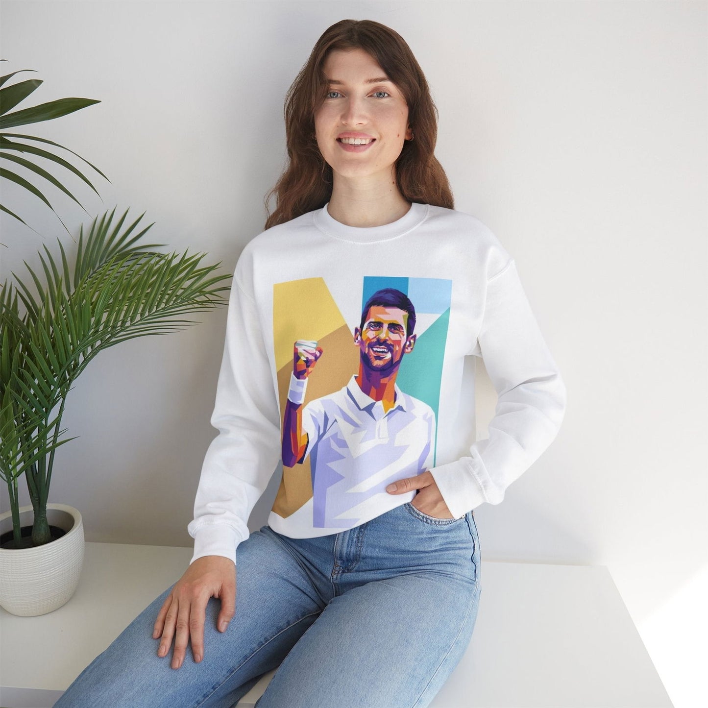 NOVAK 5 - Tennis Sweatshirt - GRANDSLAM PH