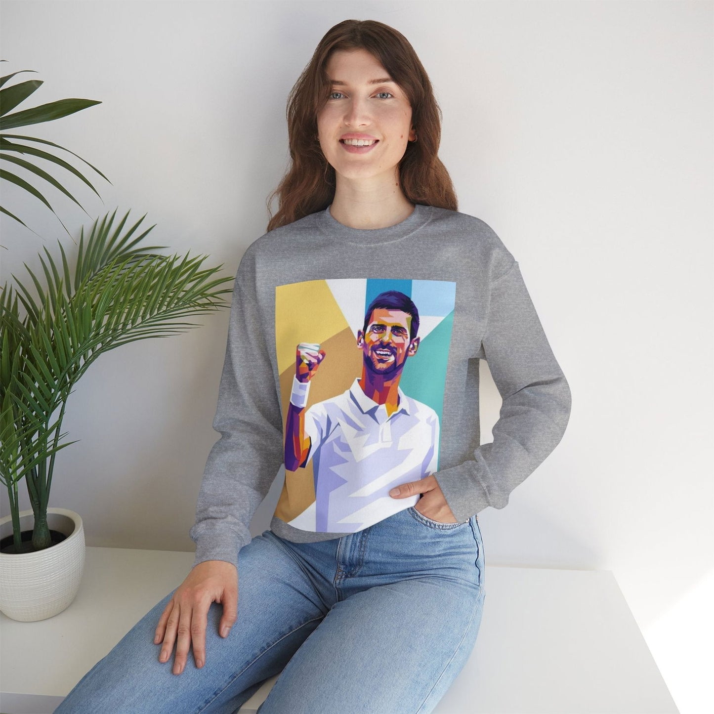 NOVAK 5 - Tennis Sweatshirt - GRANDSLAM PH
