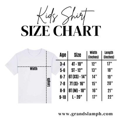 NOVAK 6 - Kids Tee - GRANDSLAM PH