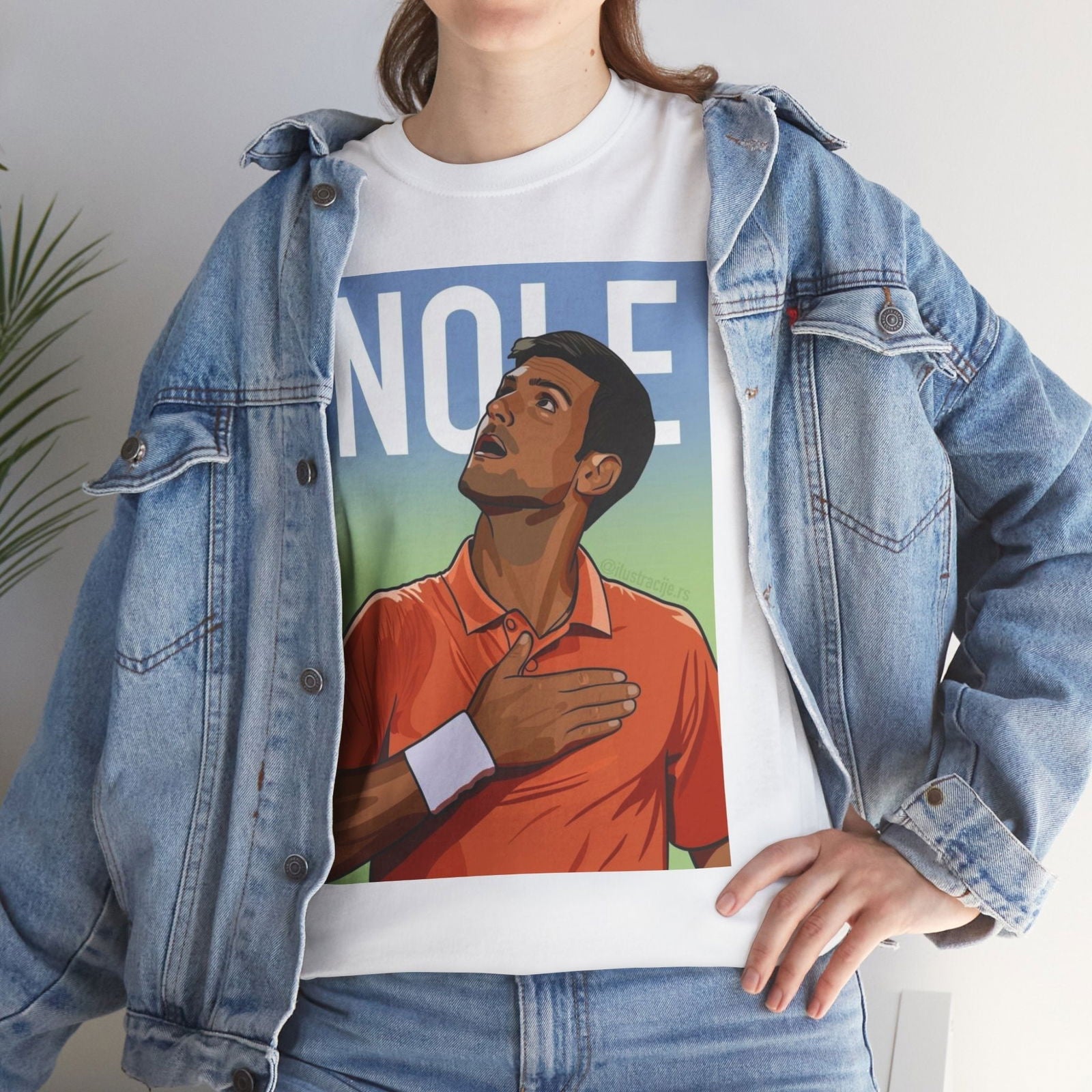 NOVAK 6 - Tennis Basic Tee - GRANDSLAM PH