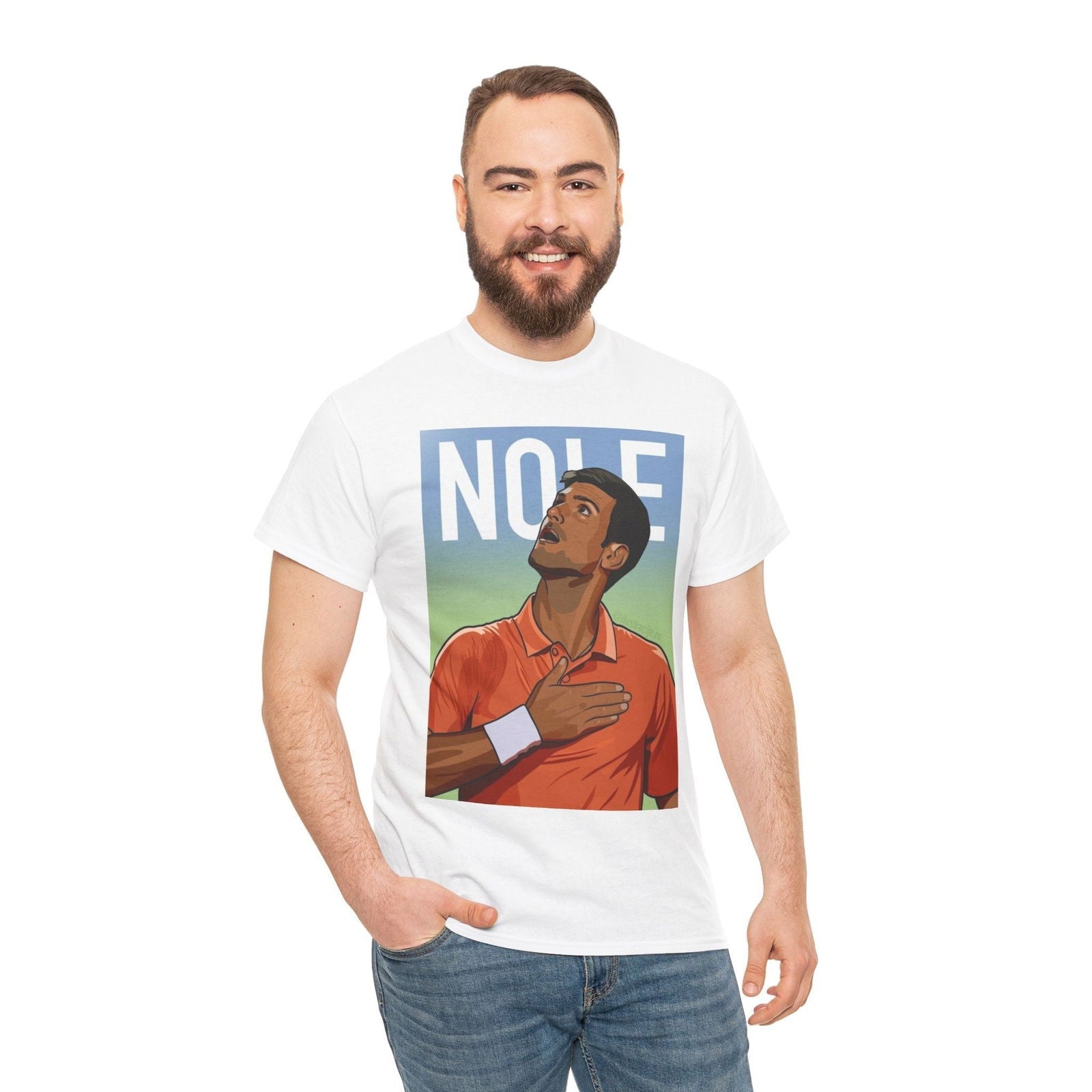 NOVAK 6 - Tennis Basic Tee - GRANDSLAM PH