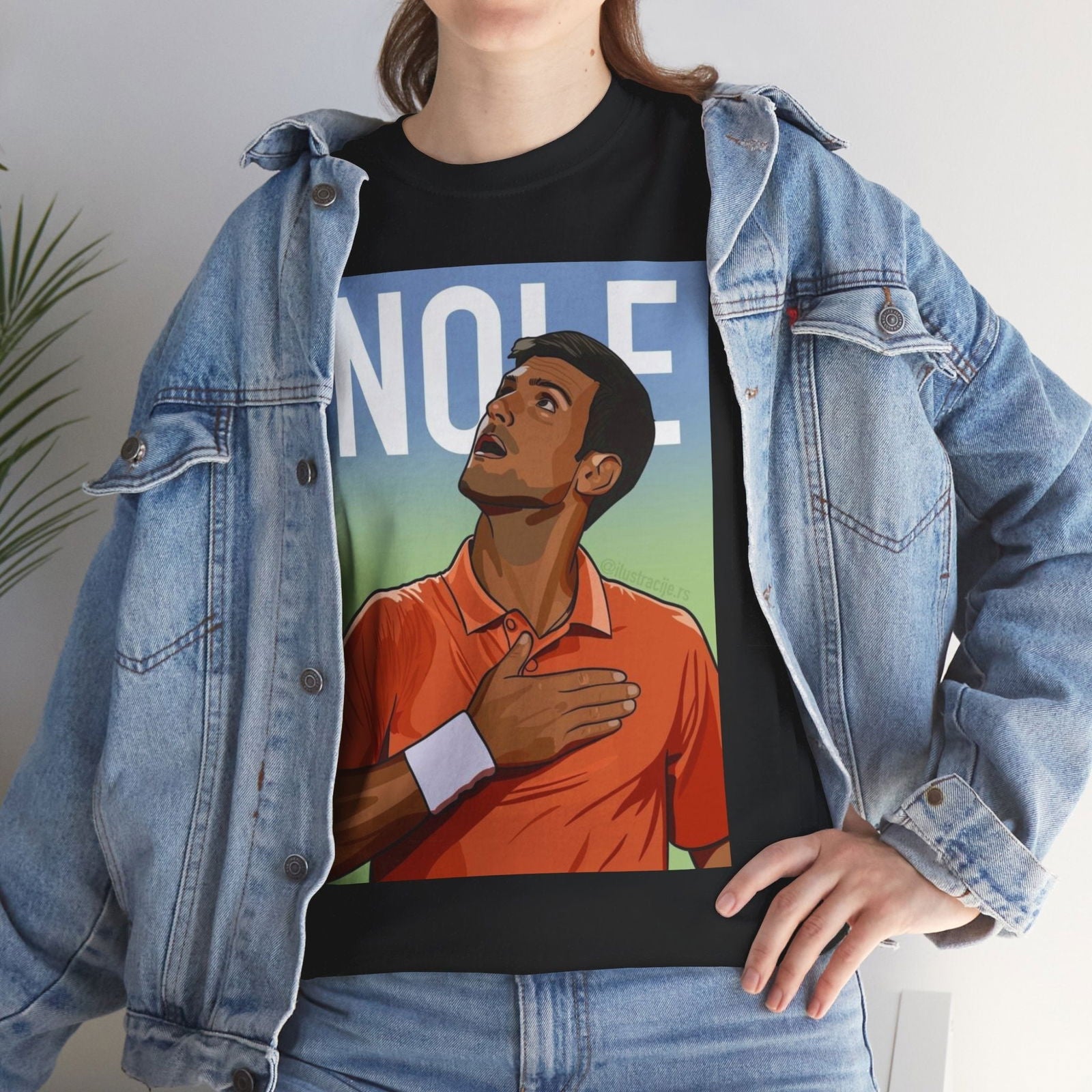 NOVAK 6 - Tennis Basic Tee - GRANDSLAM PH