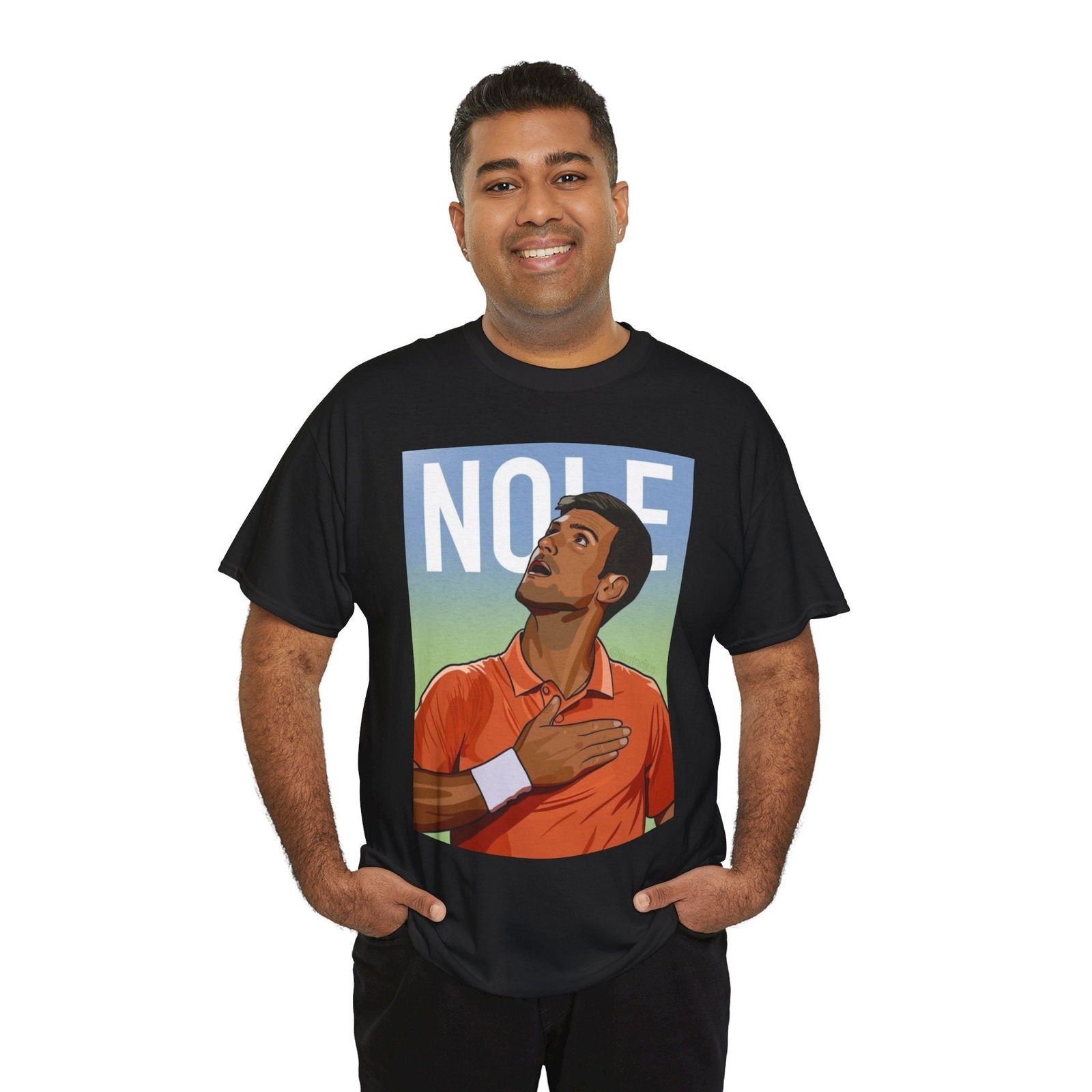 NOVAK 6 - Tennis Basic Tee - GRANDSLAM PH