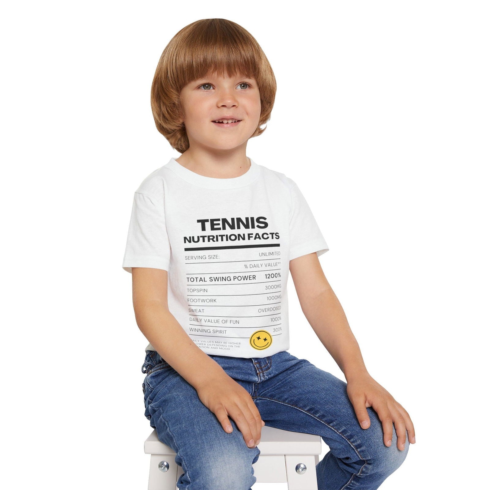 NUTRITION FACTS - Kids Tee - GRANDSLAM PH