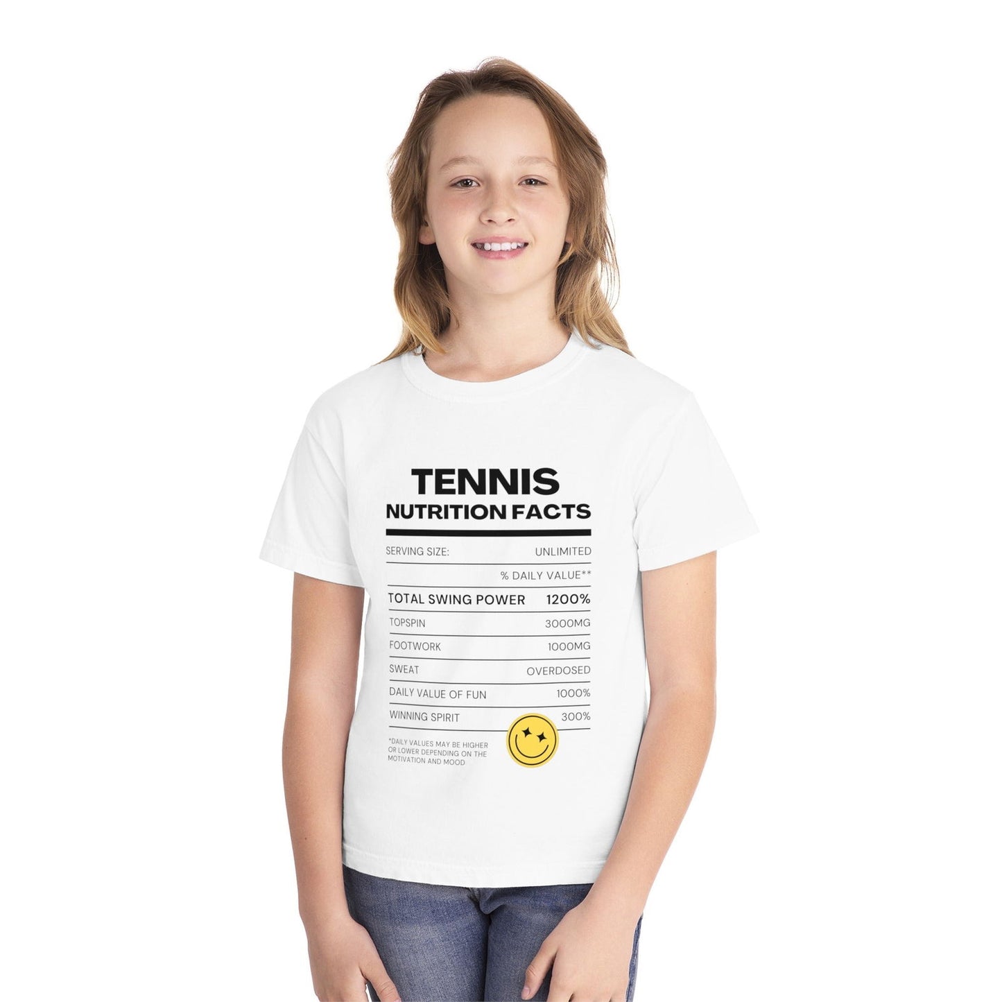 NUTRITION FACTS - Kids Tee - GRANDSLAM PH