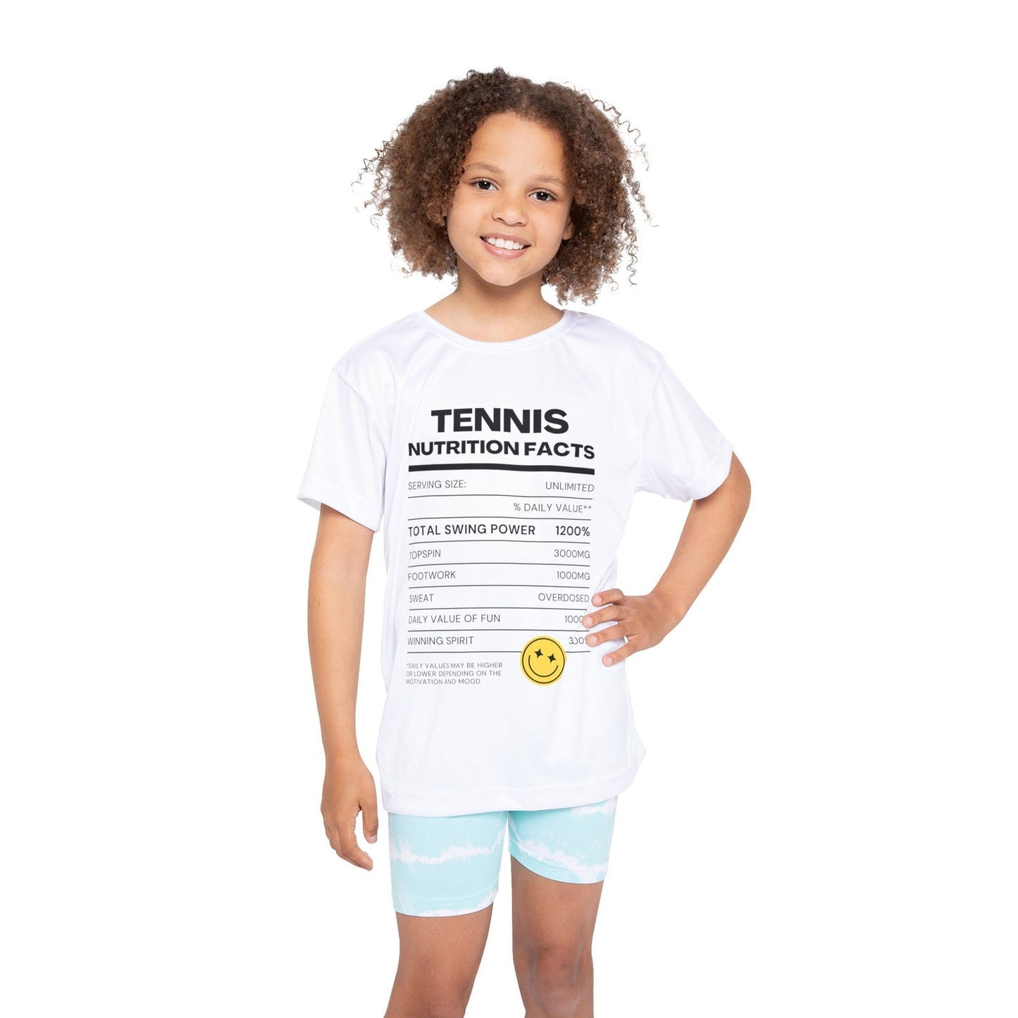 NUTRITION FACTS - Kids Tee - GRANDSLAM PH