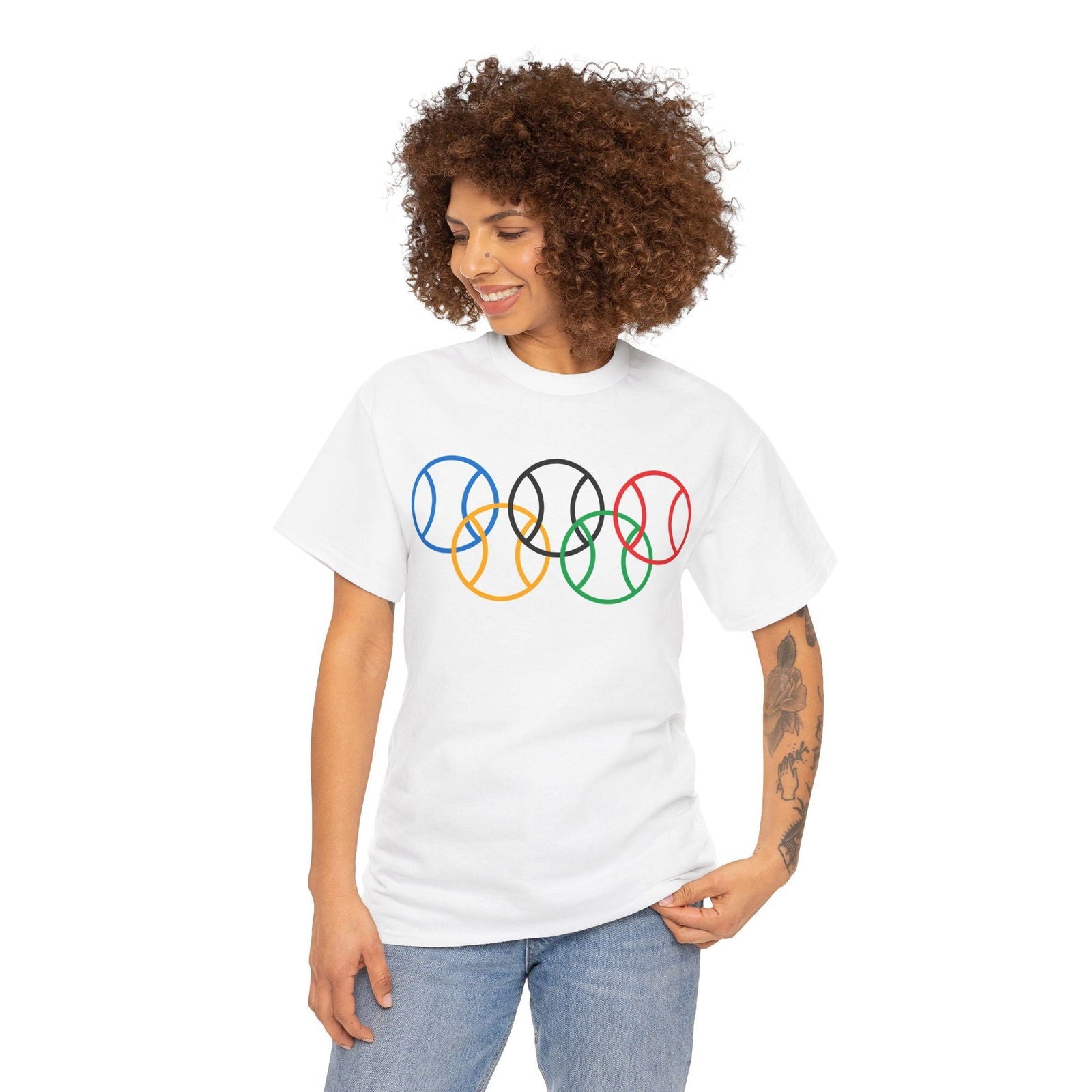 OLYMPICS 2 - Tennis Basic Tee - GRANDSLAM PH
