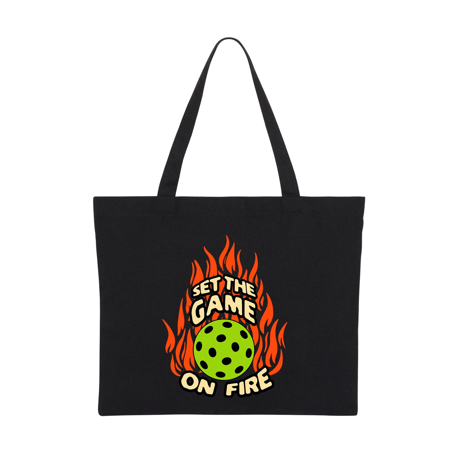 ON FIRE - Pickleball (Tote Bag)