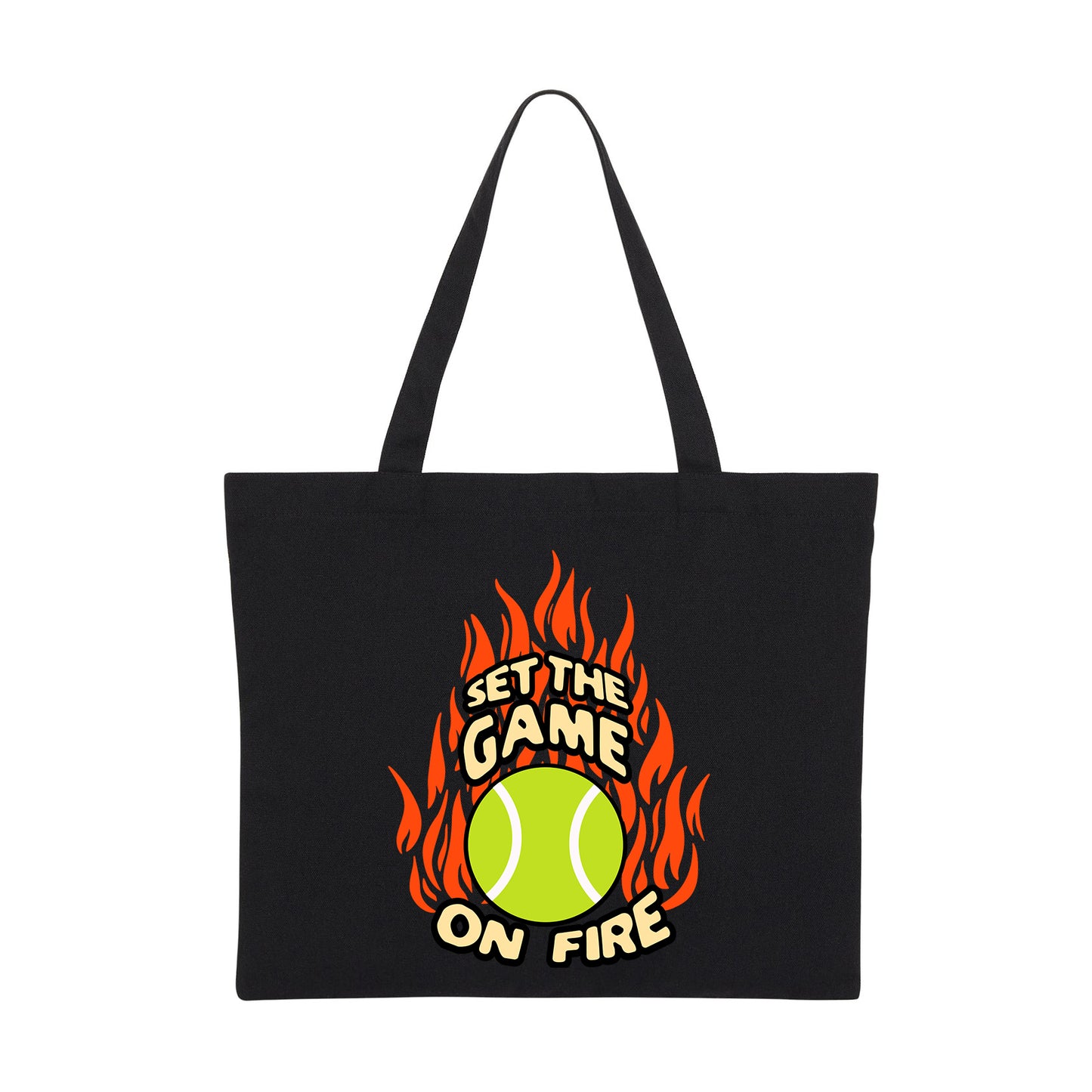 ON FIRE - Tennis (Tote Bag)