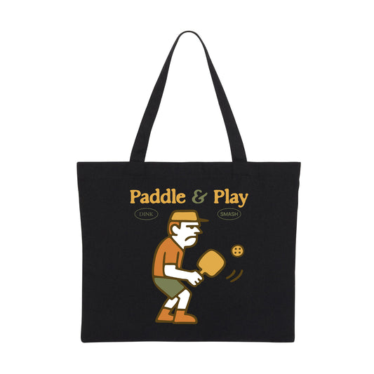 PADDLE & PLAY - Pickleball (Tote Bag)