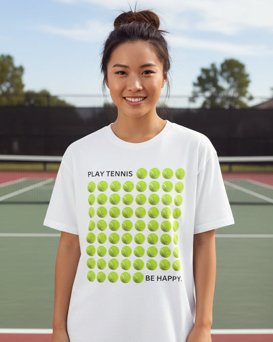 PLAY TENNIS, BE HAPPY - GRANDSLAM