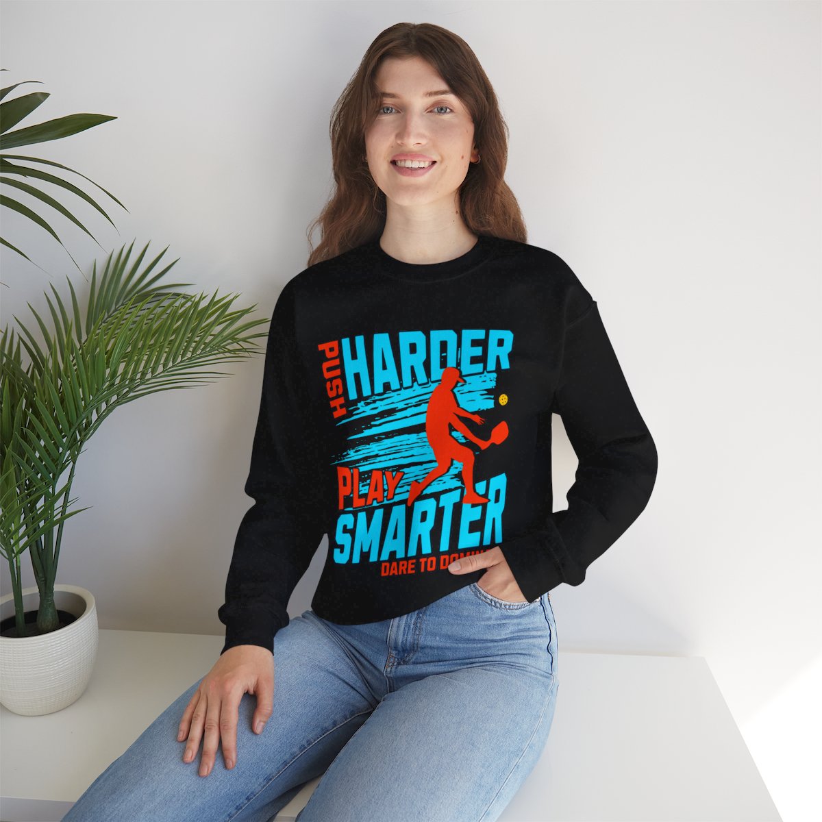 PUSH HARDER - Pickleball (Sweatshirt) - GRANDSLAM PH