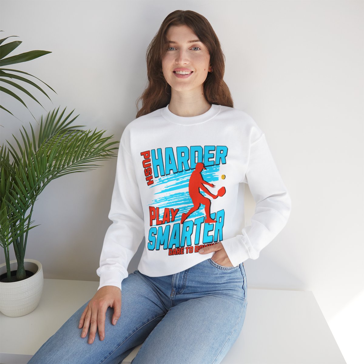 PUSH HARDER - Pickleball (Sweatshirt) - GRANDSLAM PH