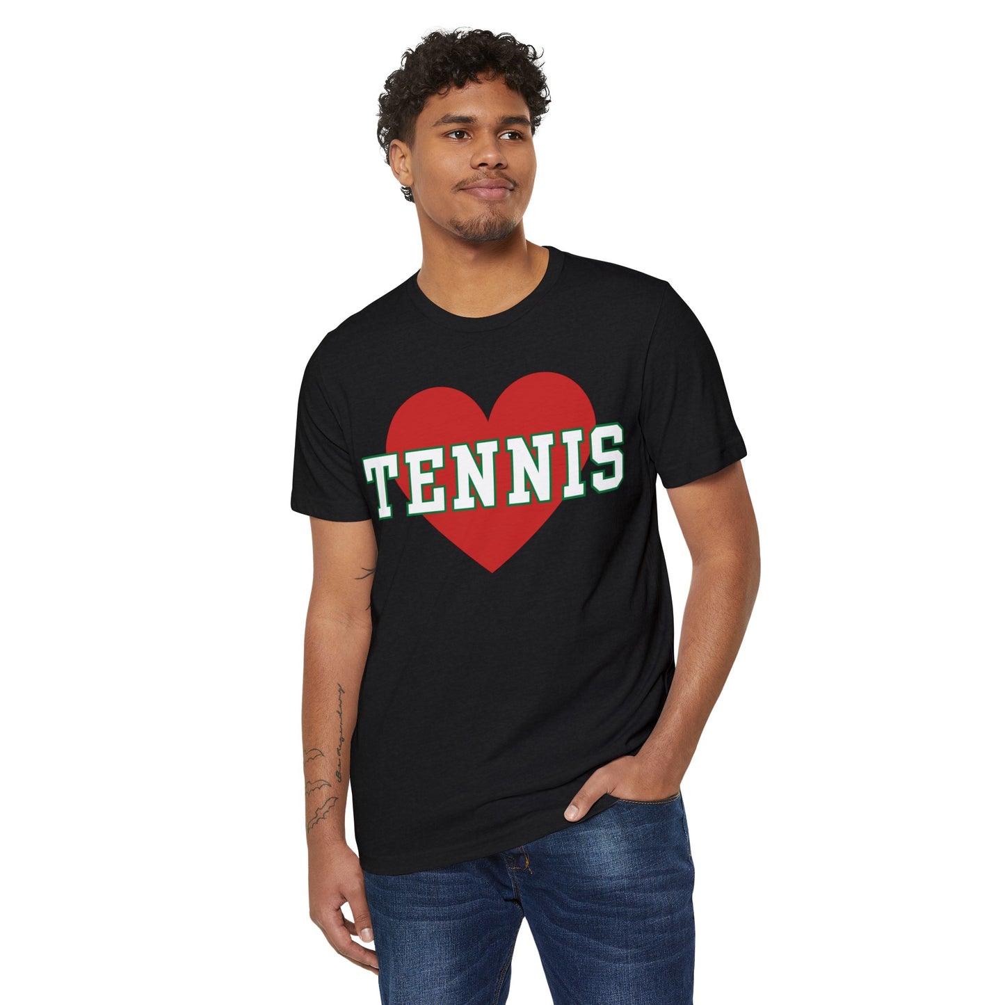 HEART TENNIS - Tennis Basic Tee