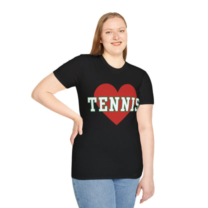 HEART TENNIS - Tennis Basic Tee