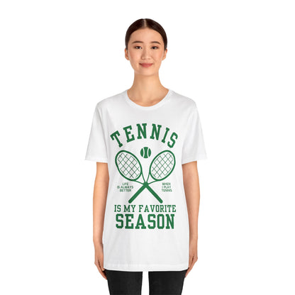 TENNIS SEASON - Tennis Basic Tee