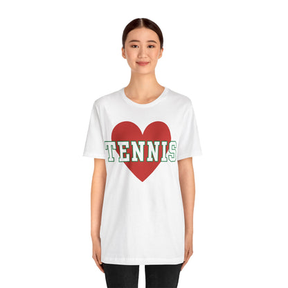 HEART TENNIS - Tennis Basic Tee