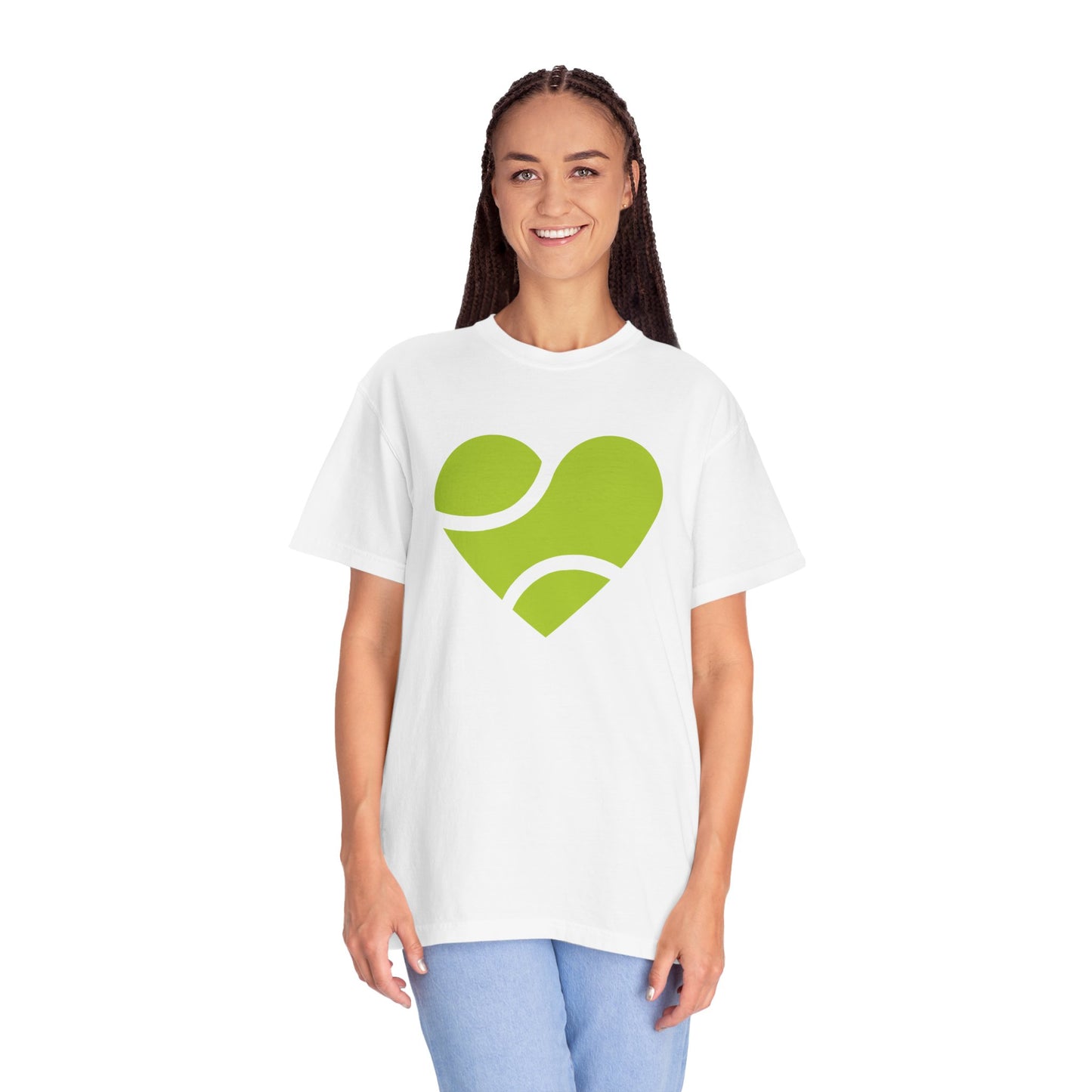 HEART - BALL - Tennis Basic Tee