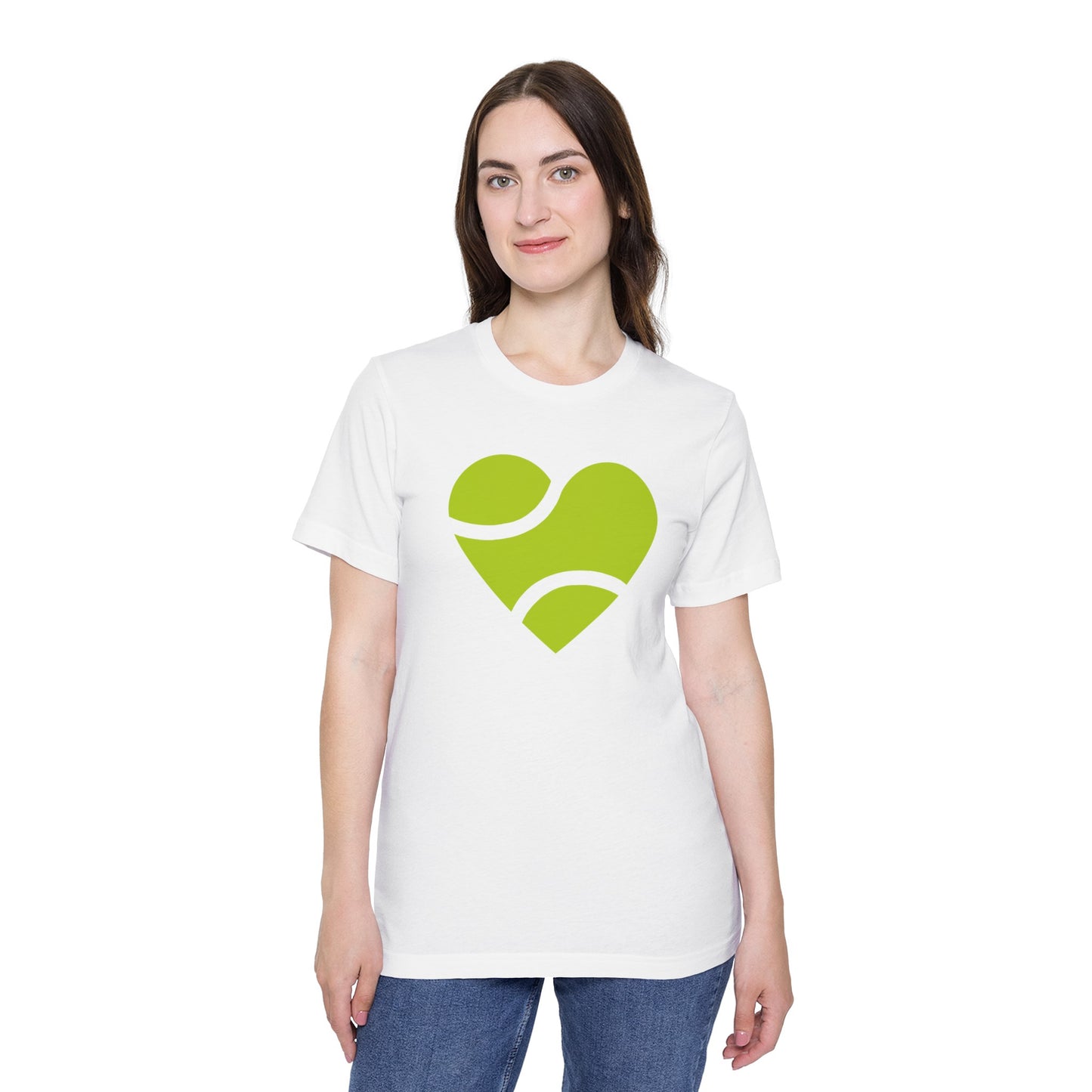 HEART - BALL - Tennis Basic Tee