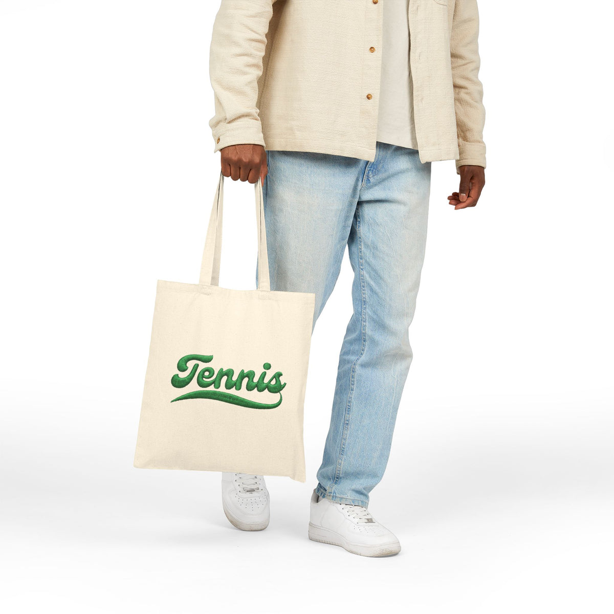 TENNIS PATCH LOOK - Tennis (Tote Bag)
