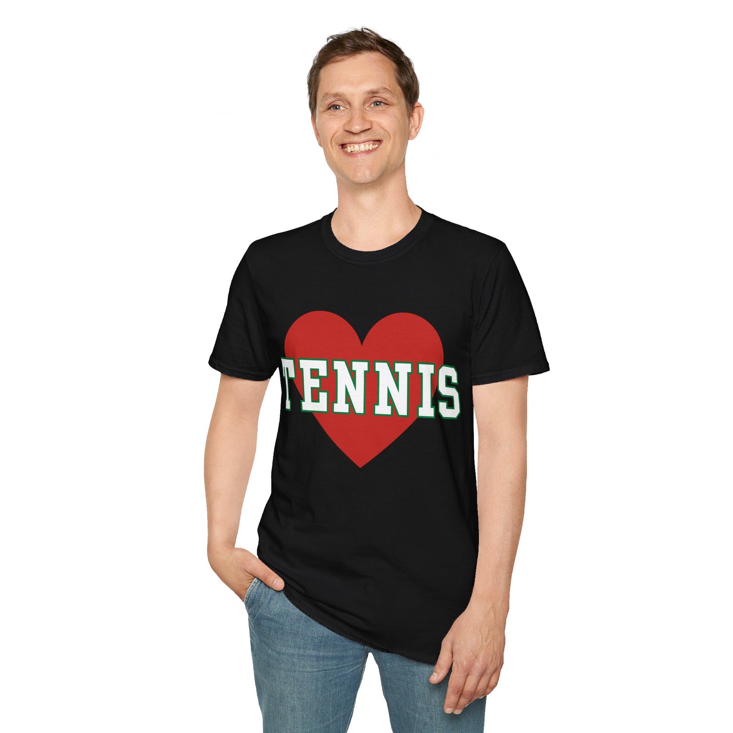 HEART TENNIS - Tennis Basic Tee