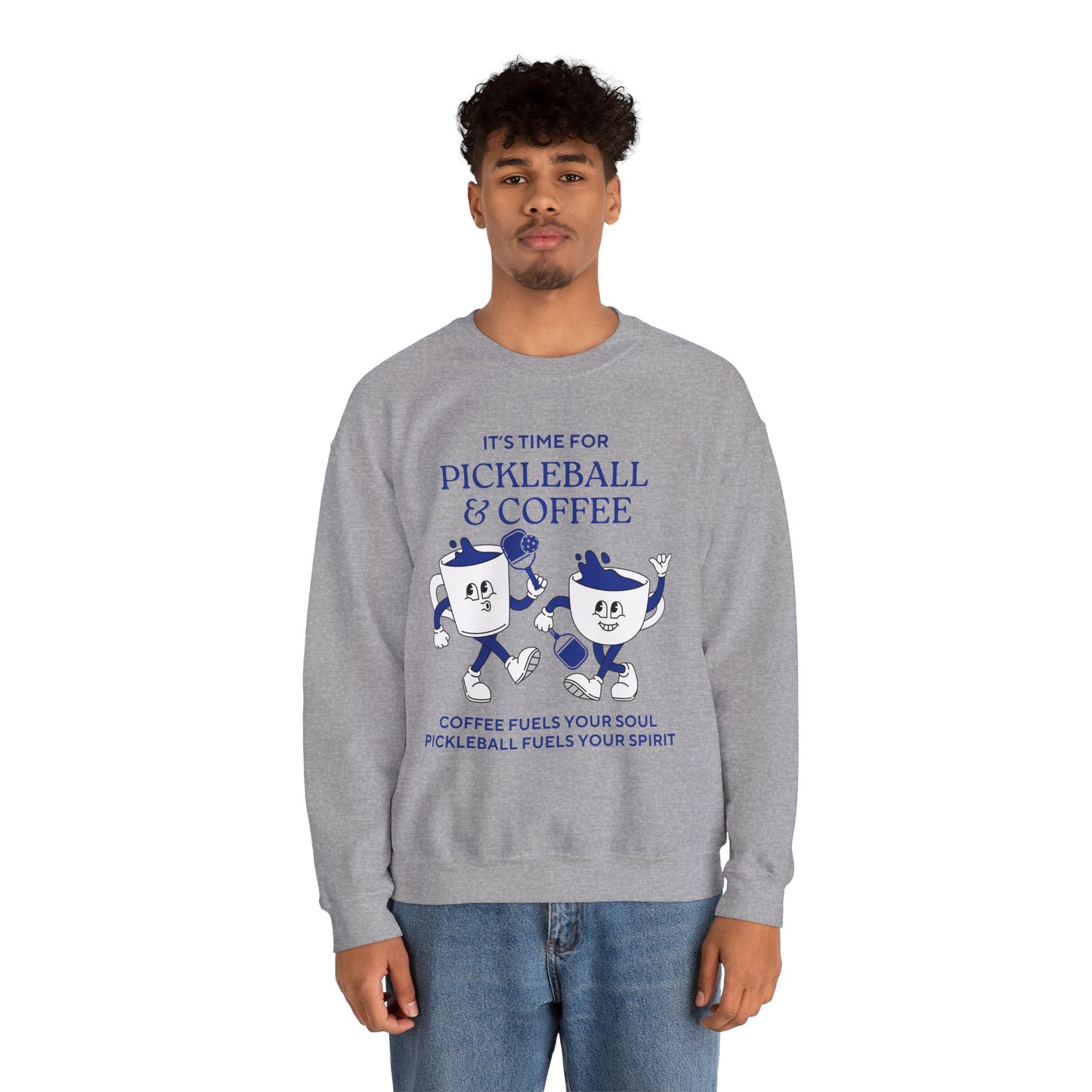COFFEE & PICKLEBALL 3 - Pickleball (Sweatshirt)