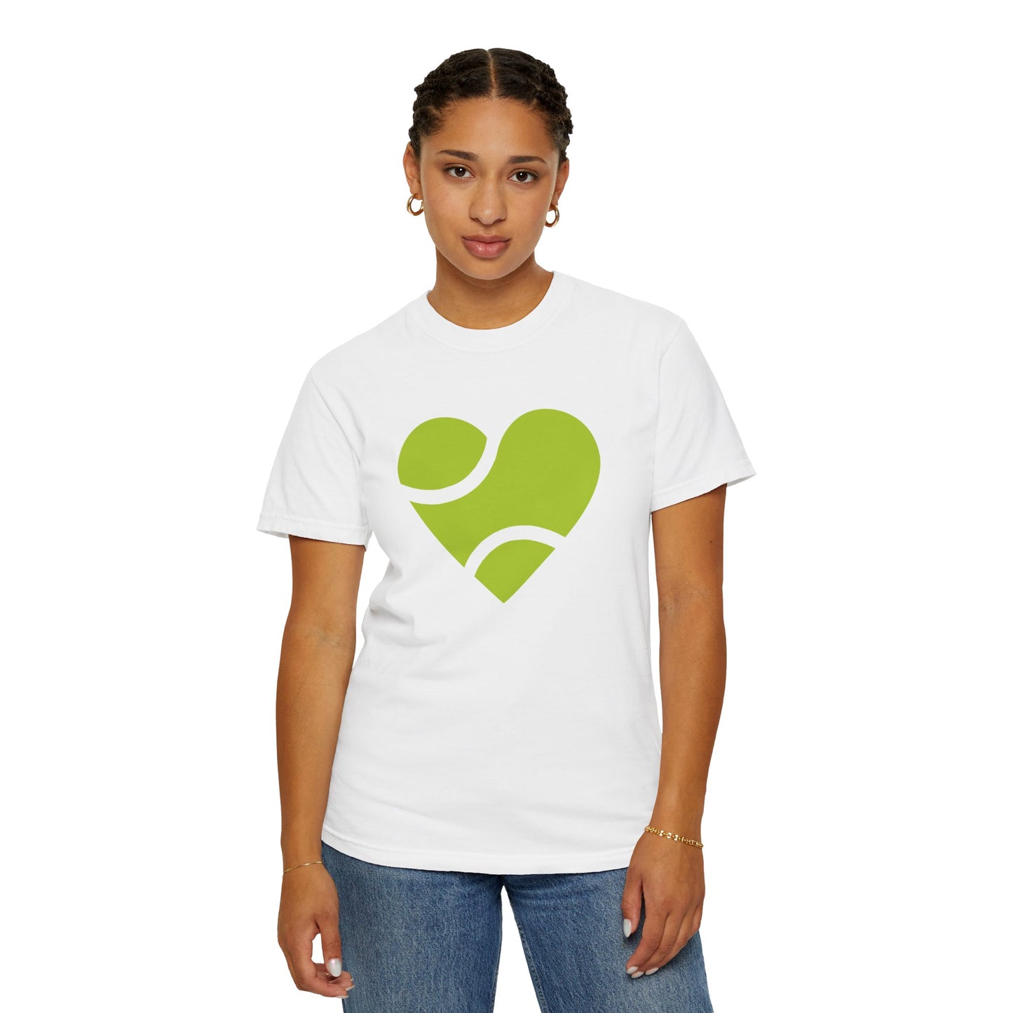 HEART - BALL - Tennis Basic Tee