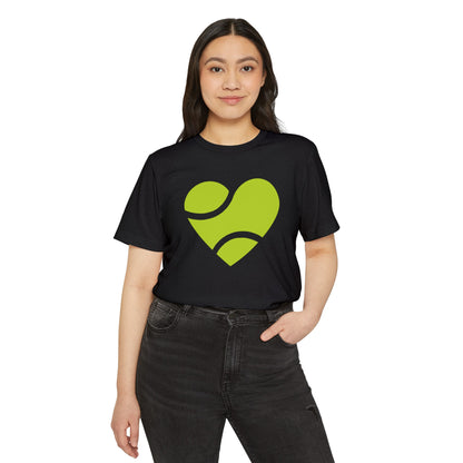 HEART - BALL - Tennis Basic Tee