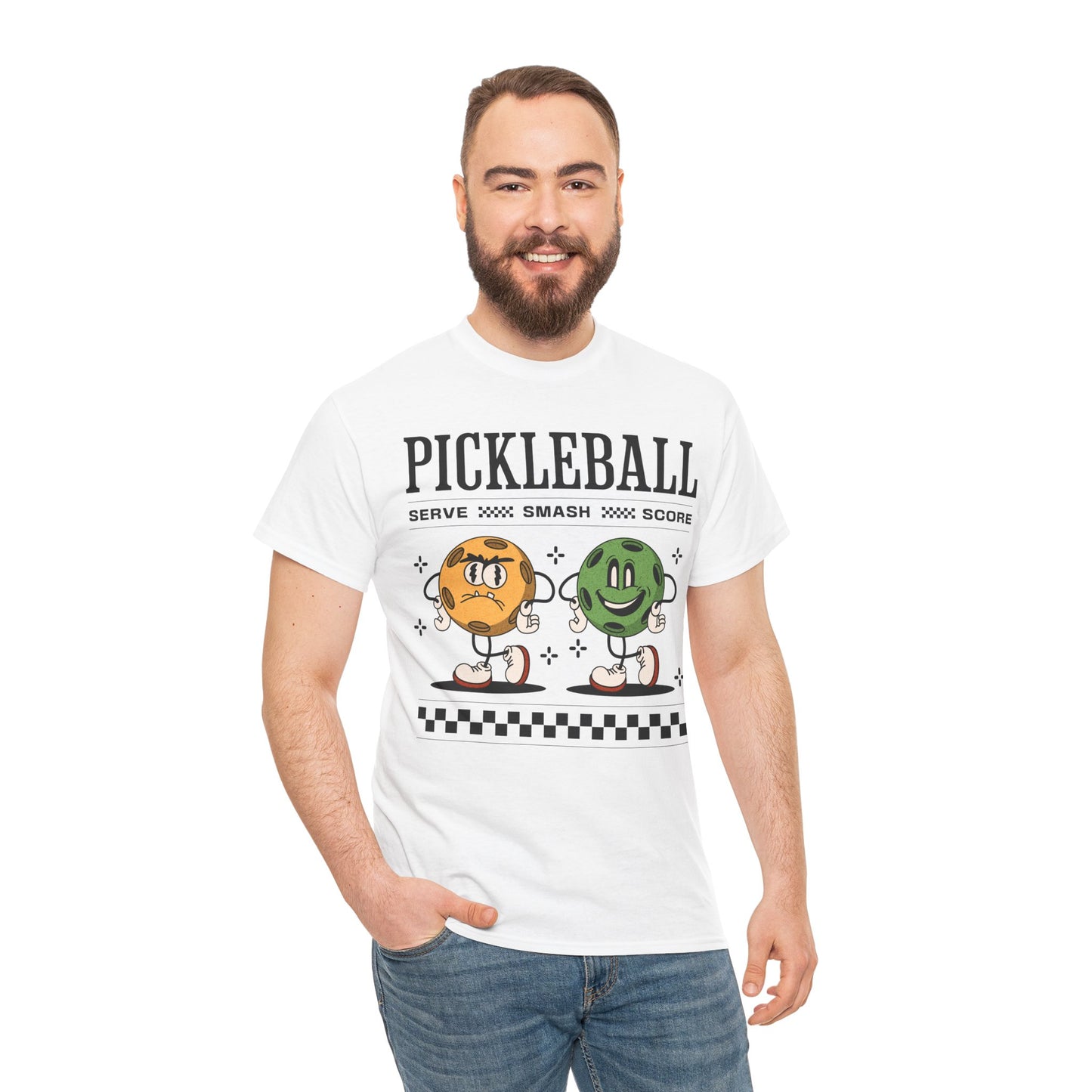 SERVE SMASH SCORE - Pickleball (Basic Tee)