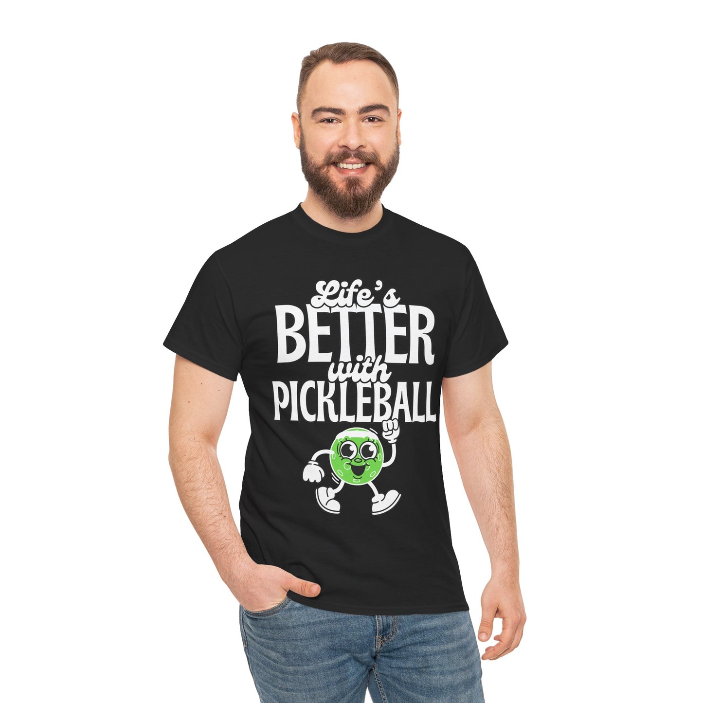 LIFE'S BETTER W/ PICKLEBALL 2 - Pickleball (Basic Tee)