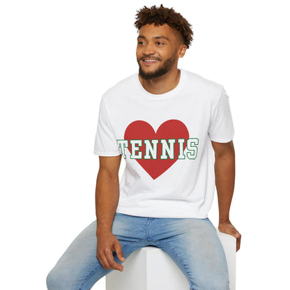 HEART TENNIS - Tennis Basic Tee