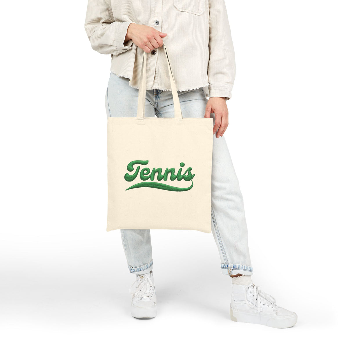 TENNIS PATCH LOOK - Tennis (Tote Bag)