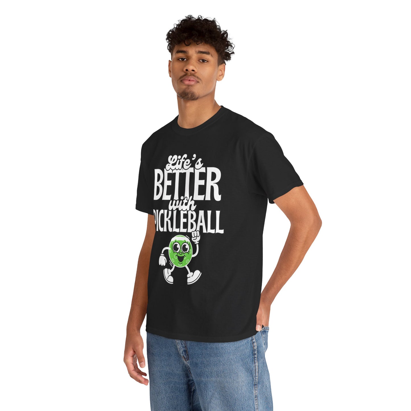 LIFE'S BETTER W/ PICKLEBALL 2 - Pickleball (Basic Tee)